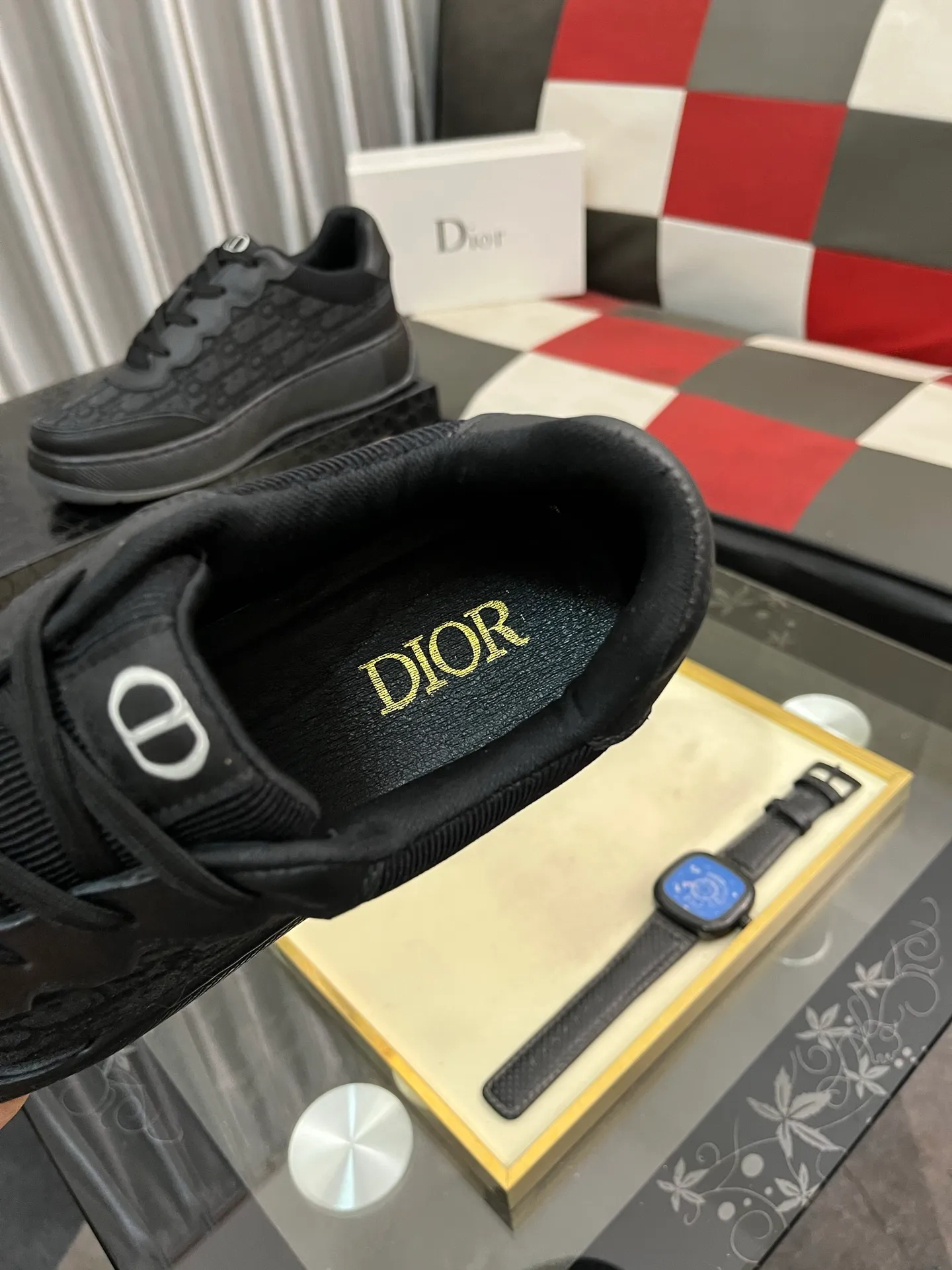 Men's Men's Shoes 💰440⌚️⌚️《DIOR*》The latest and most popular casual shoes, top brand [seduce] luxury~purchasing agent, top~quality. [Strong] The upper is made of imported breathable cowhide with material ➕ breathable sheepskin feet (•) and fine workmanship. Original stylish and stylish soft rubber wear-resistant outsole, light and comfortable on the foot, size: 38-444️⃣colors available